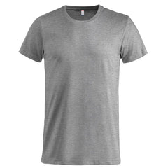 Basic-T-shirt van Clique voor Heren - Antraciet Melange
