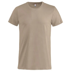 Basic-T-shirt van Clique voor Heren - Caffe Latte