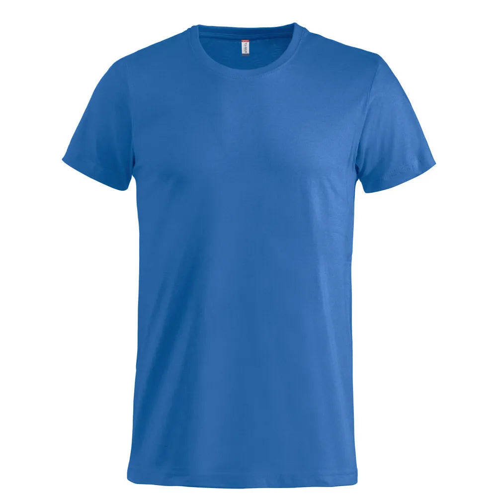 basic T-shirt men clique kobaltblauw sfeerfoto 26029030