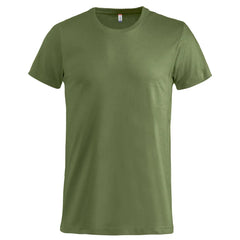 Basic-T-shirt van Clique voor Heren - Leger Groen