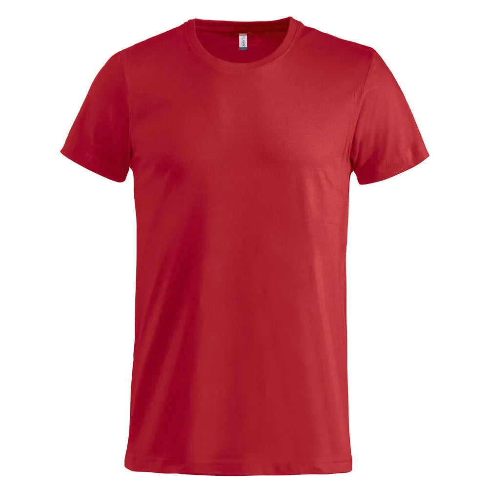 Basic T shirt  Clique rood 26029030