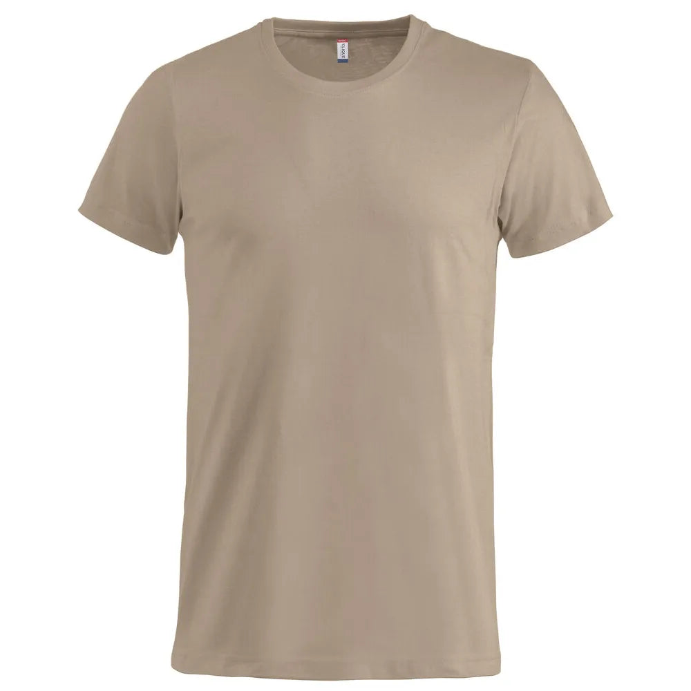 Clique Basic T-shirt voor heren, Beige - 26029030