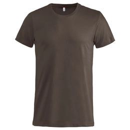 Clique Basic T-shirt voor heren, Donkerbruin - 26029030