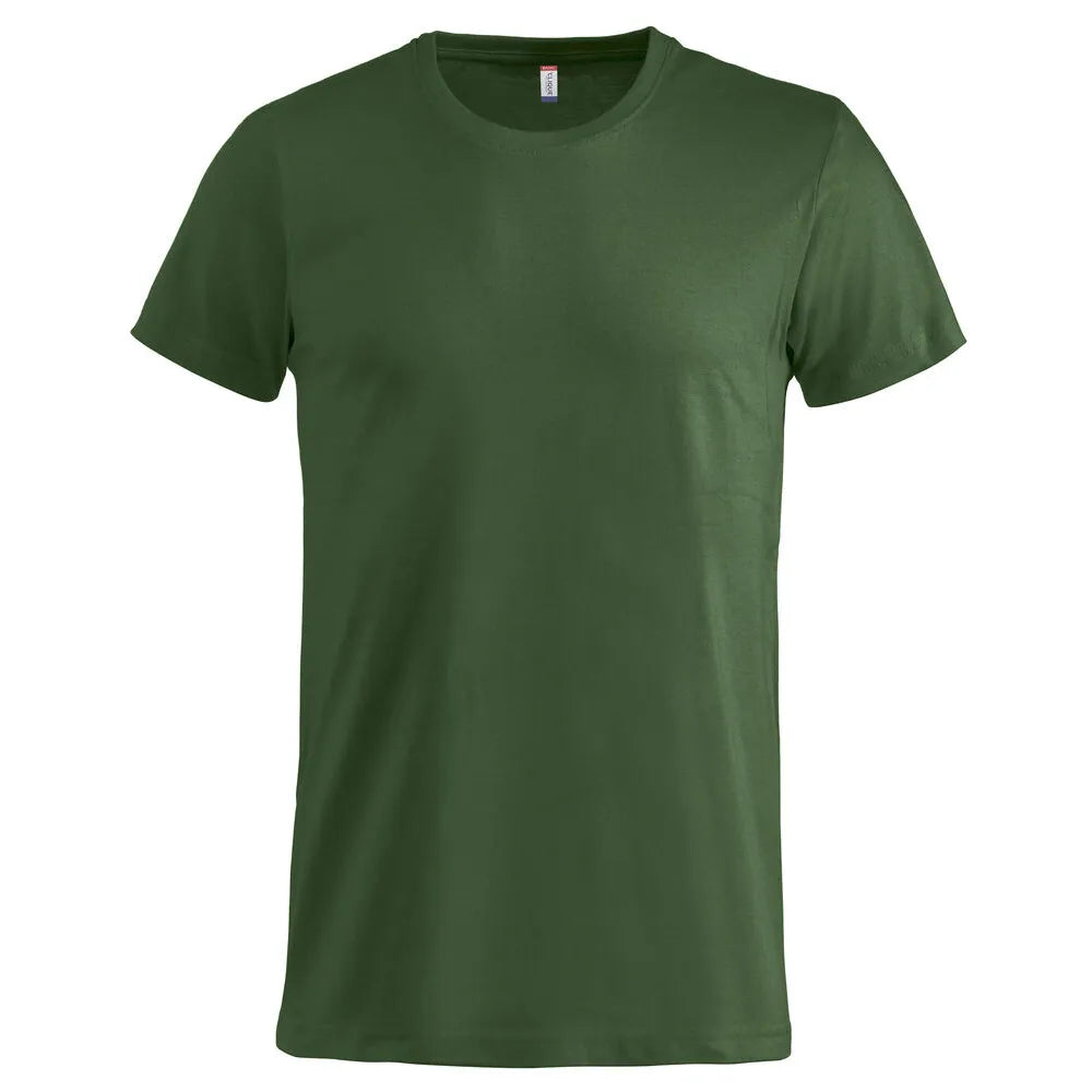 Clique Basic T-shirt voor heren, Flessengroen - 26029030