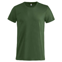Clique Basic T-shirt voor heren, Flessengroen - 26029030