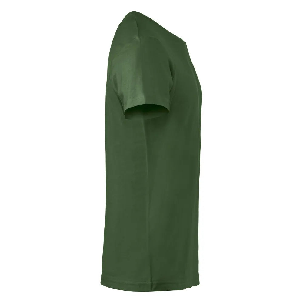 Clique Basic T-shirt voor heren, Flessengroen - 26029030