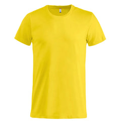 Basic-T-shirt van Clique voor Heren - Geel