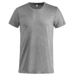 Clique Basic T-shirt voor heren, Grijs gemêleerd - 26029030