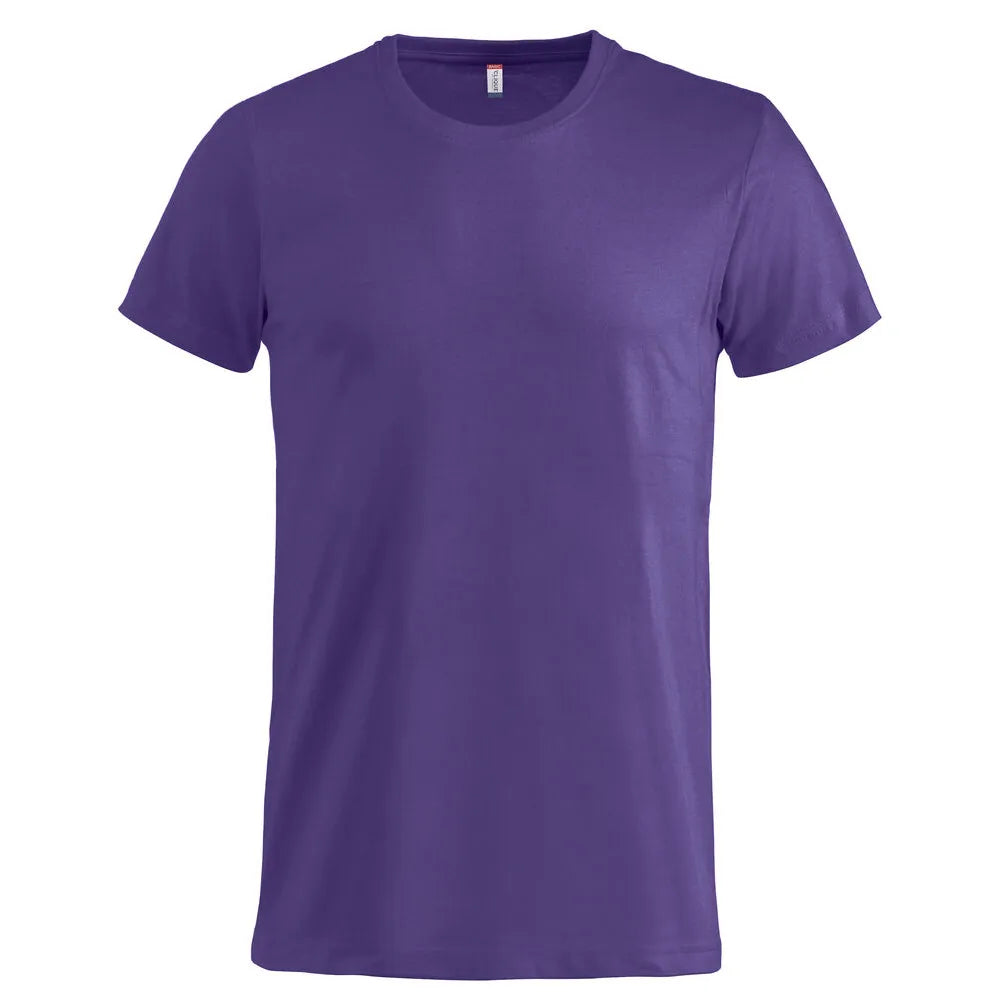 Clique Basic T-shirt voor heren, Paars - 26029030