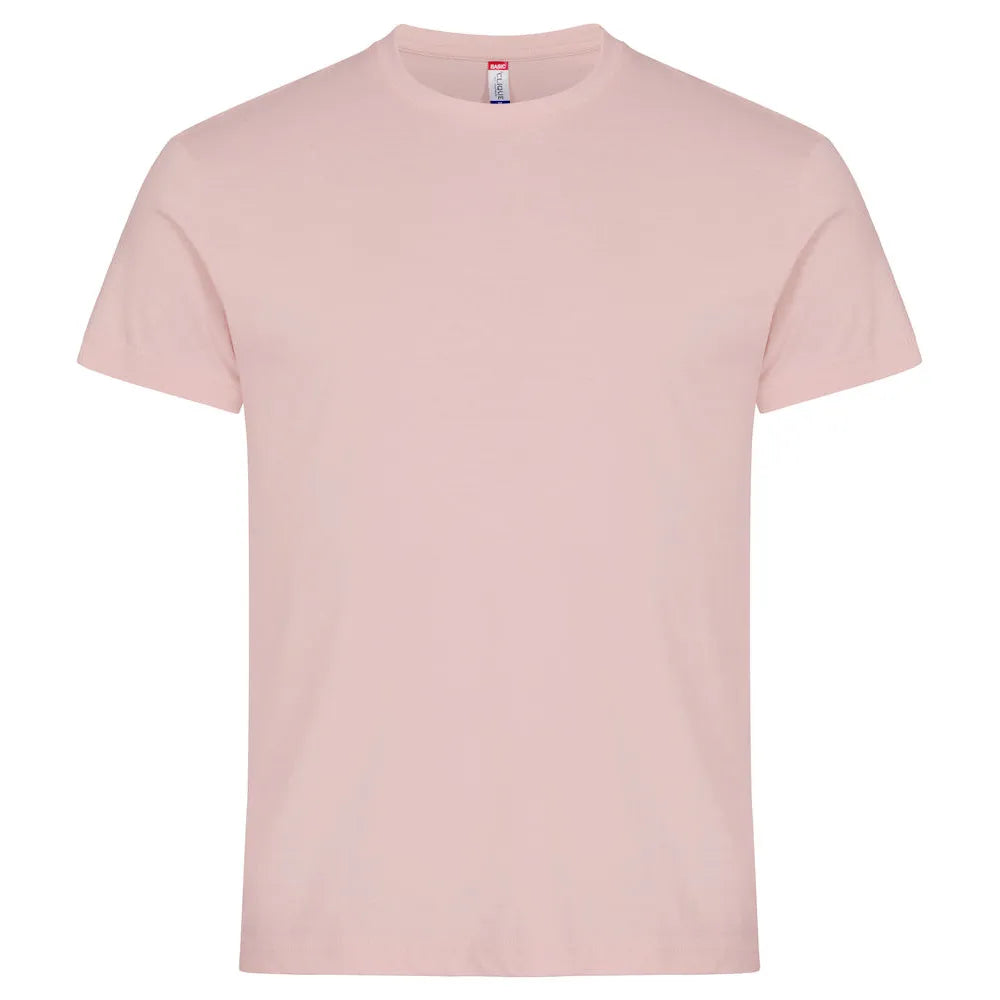 Clique Basic T-shirt voor heren, Roze - 26029030