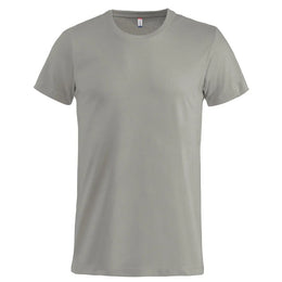 Clique Basic T-shirt voor heren, Zilvergrijs - 26029030