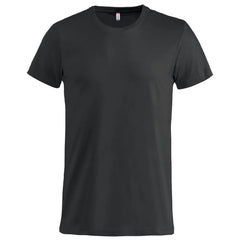 Basic-T-shirt van Clique voor Heren - Zwart