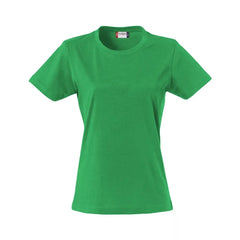 Basic T-shirt Dames van Clique - Appelgroen