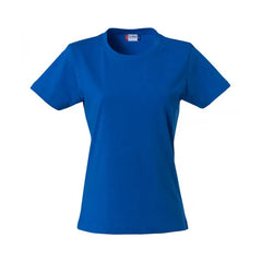 Basic T-shirt Dames van Clique - Kobaltblauw
