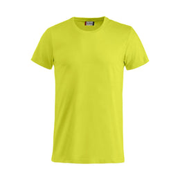 Basic-t junior kinderen T-shirt van Clique, Signaalgroen - 26029032