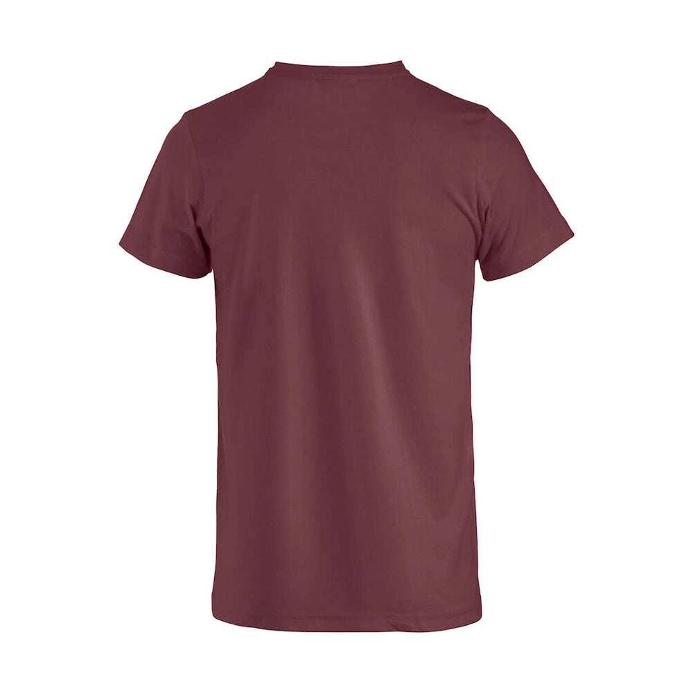 basic t-shirt kinderen clique bordeaux achterzijde 26029032