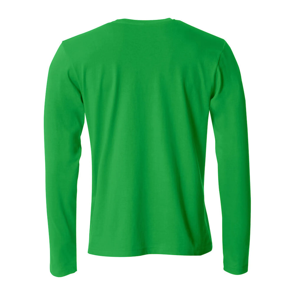  clique modern lichtgewicht t shirt met lange mouwen appelgroen achterzijde 26029033     