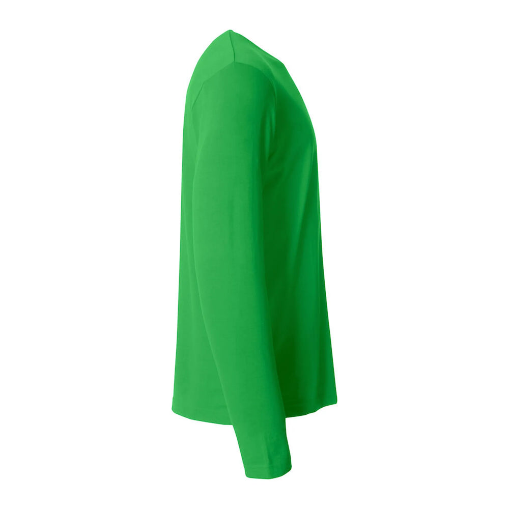  clique modern lichtgewicht t shirt met lange mouwen appelgroen rechtermouw 26029033     