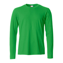 Clique Modern Lichtgewicht T-shirt met Lange Mouwen - Appelgroen