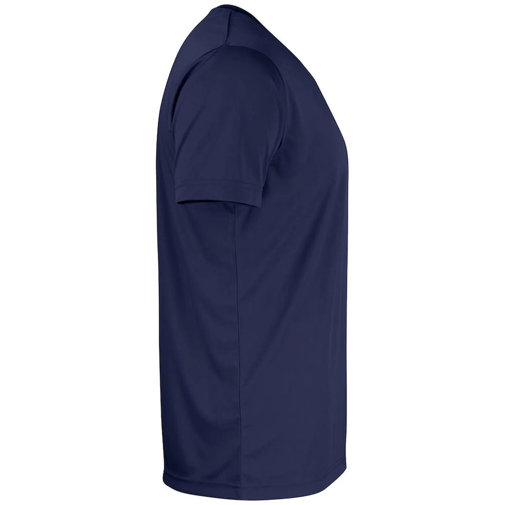 CliqueSportief Basis T shirt korte mouw dark navy rechtermouw 26029038