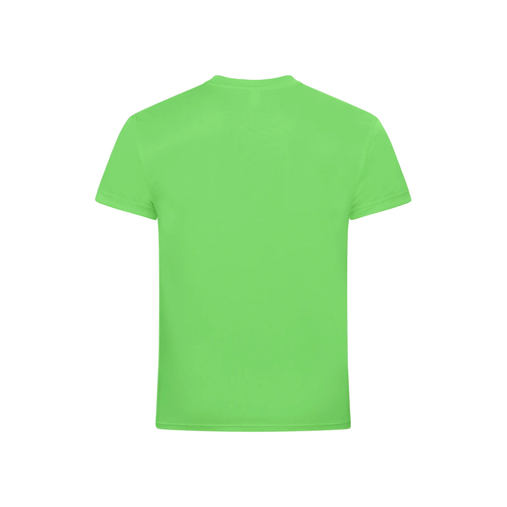 CliqueSportief Basis T-shirt korte mouw groen achterzijde 26029038
