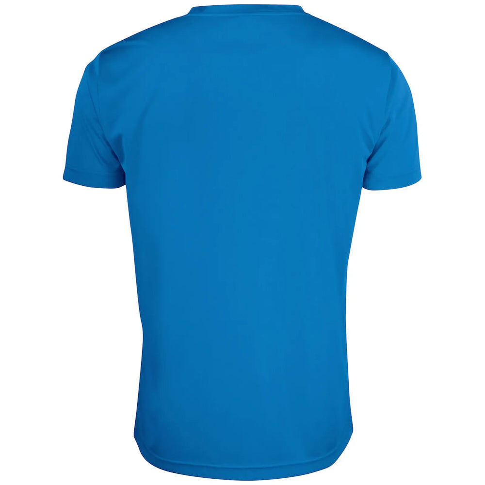Clique Sportief Basis T shirt kobalt blauw achterzijde 26029038