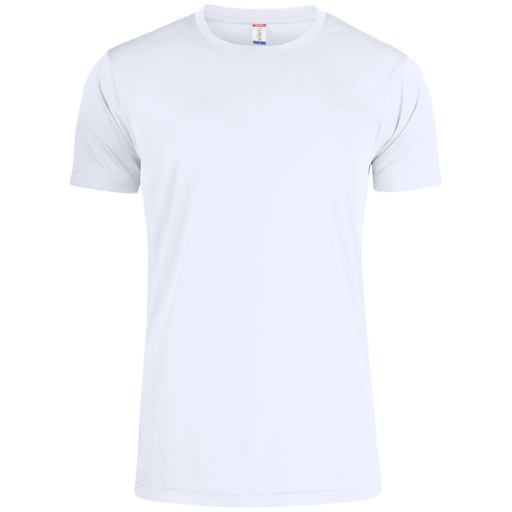 Clique Sportief Basis T shirt korte mouw wit 26029038
