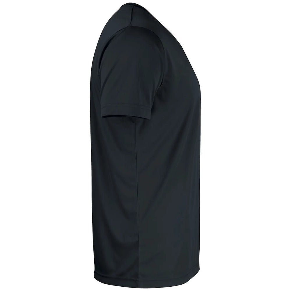 Clique Sportief Basis T shirt korte mouw zwart rechtermouw 26029038