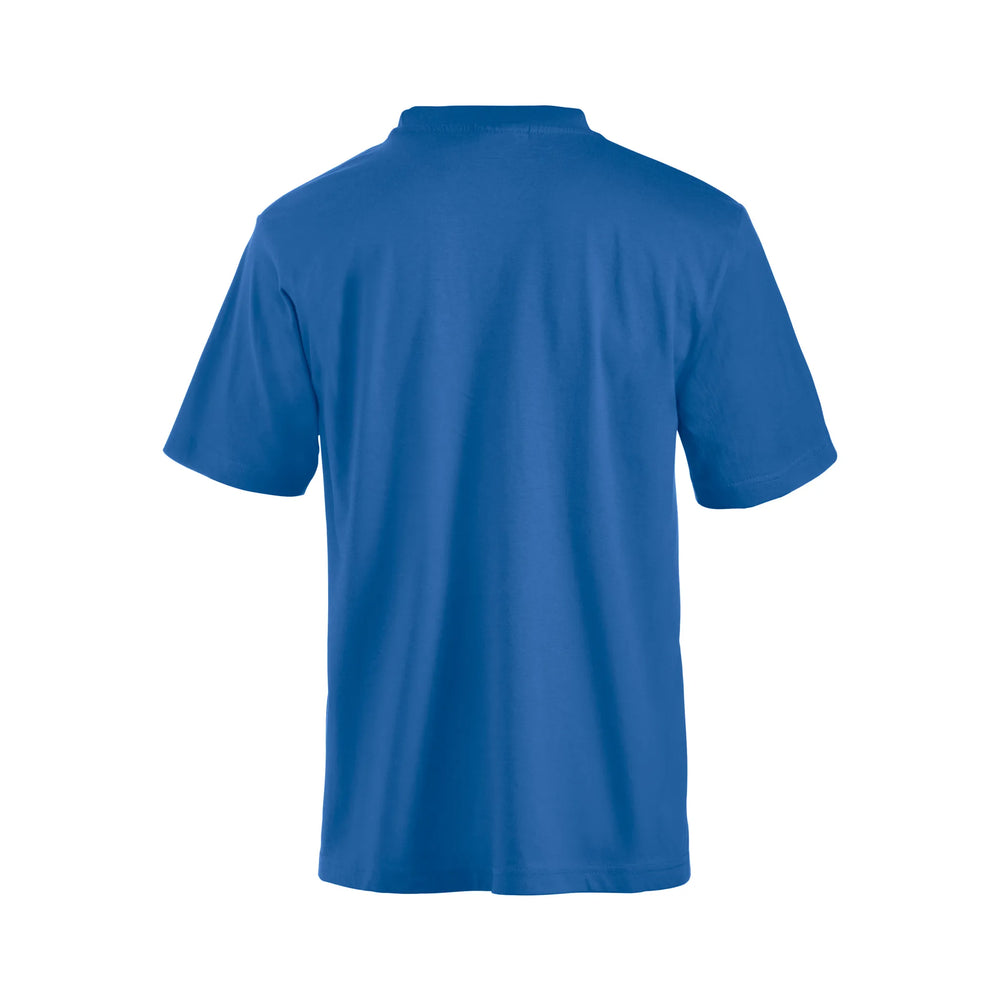 klassieke heren t shirts bedrukken kabalt blauw achterzijde 26029320