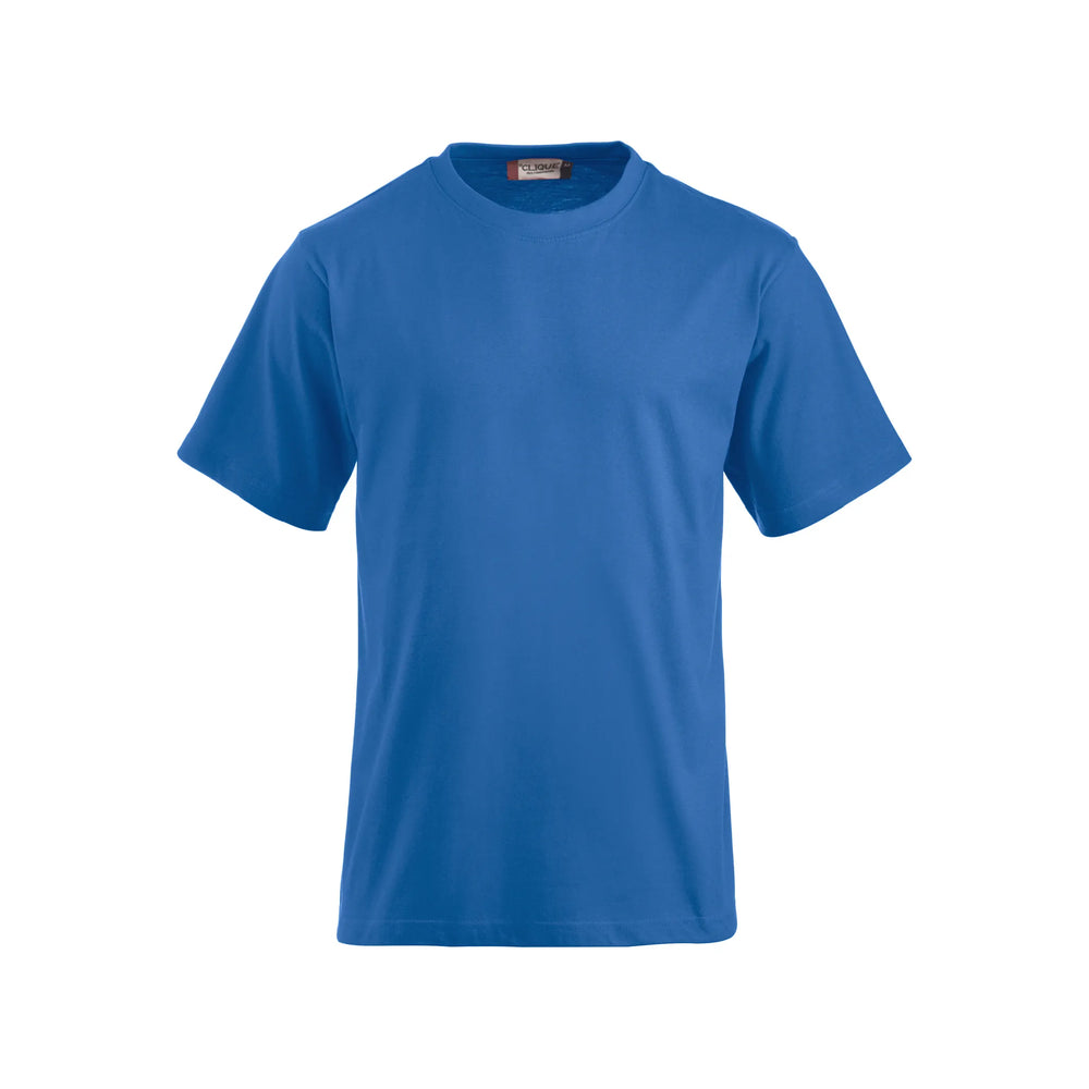 klassieke heren t shirts bedrukken kabalt blauw voorzijde 26029320