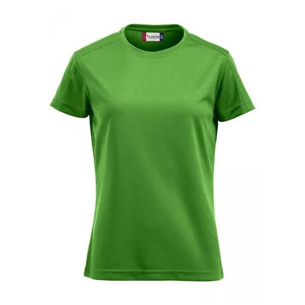 sport shirt polyester ademend dames clique appel groen 26029335
