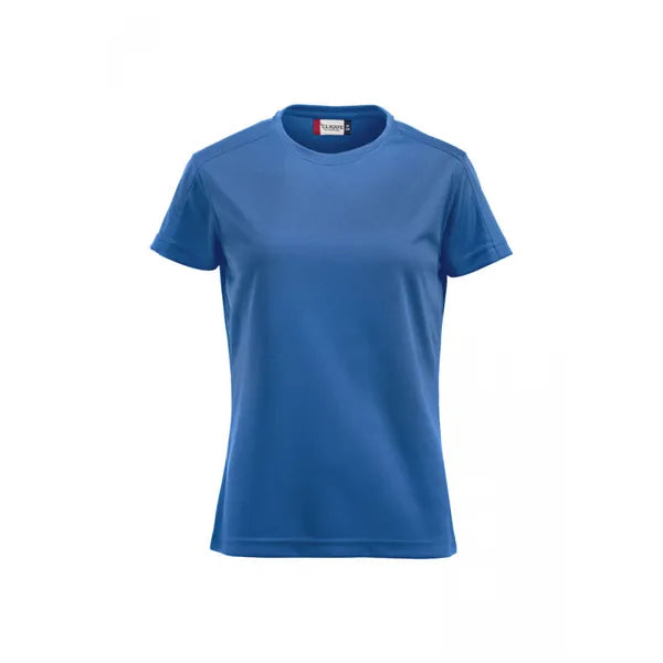 sport shirt polyester ademend dames clique kobalt blauw 26029335