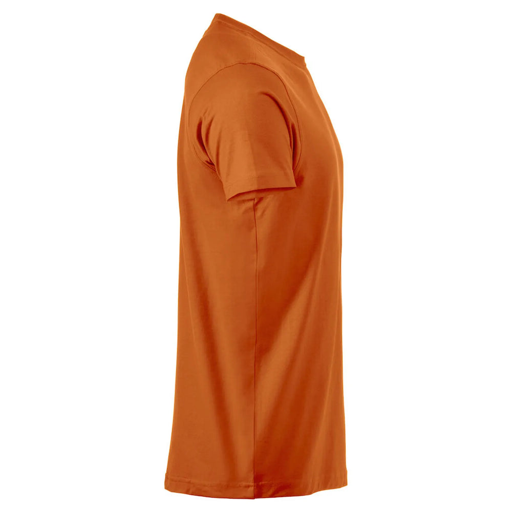 kwaliteit modern t shirt diep oranje rechter mouw 26029340