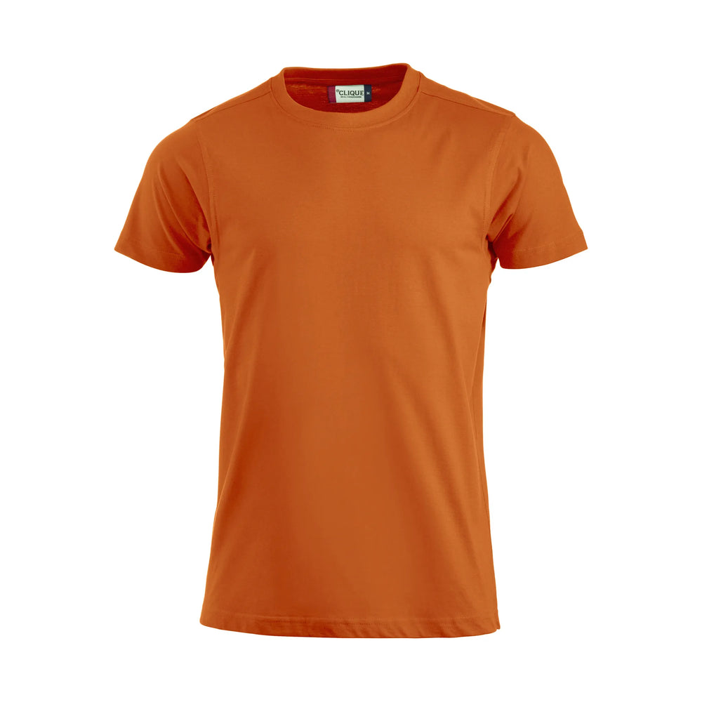 kwaliteit modern t shirt diep oranje voorzijde 26029340