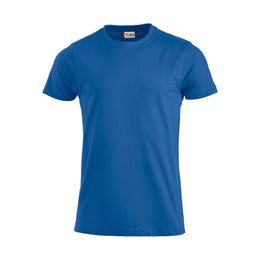 kwaliteit modern t shirt kobalt blauw voorzijde 26029340