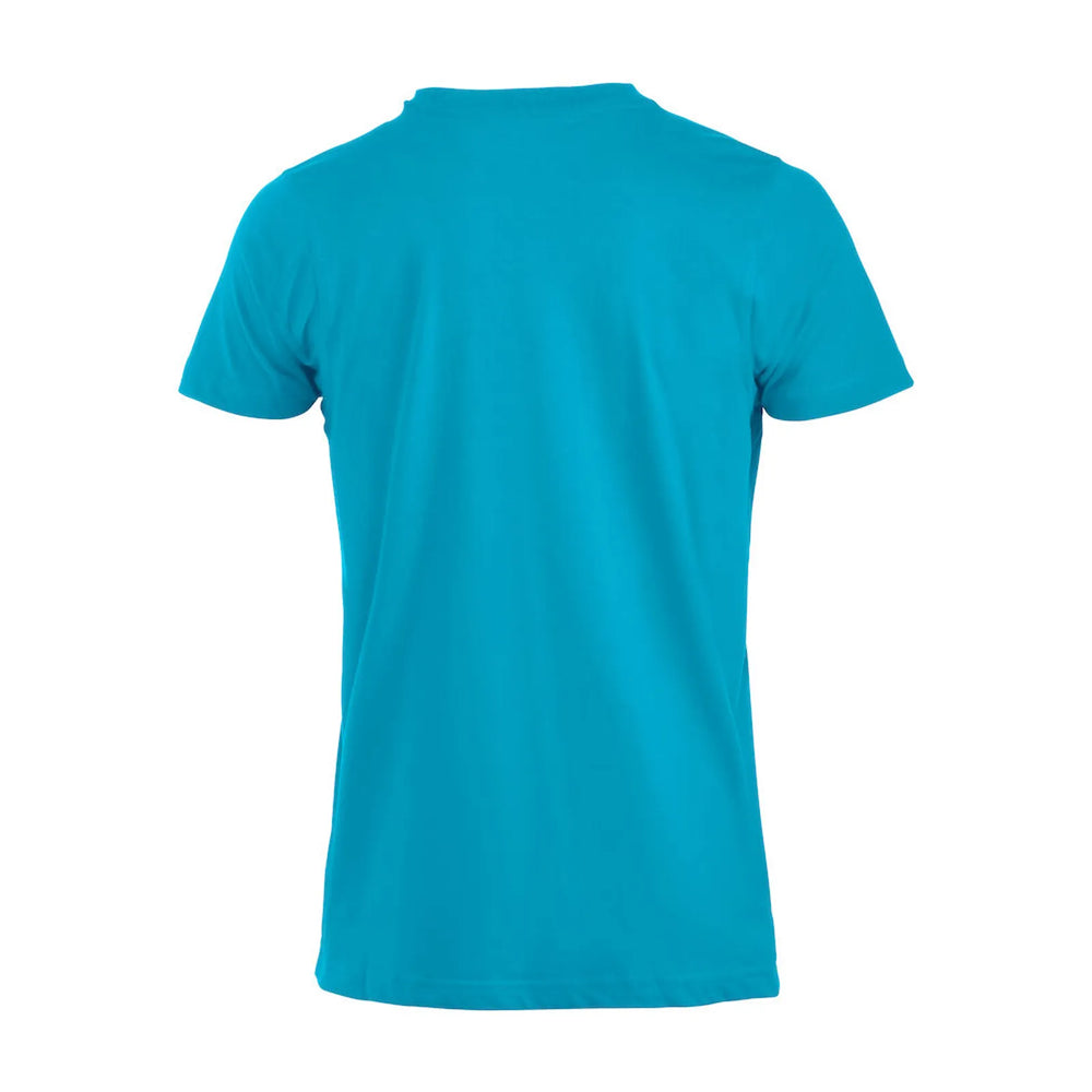 kwaliteit modern t shirt turquoise achterzijde 26029340