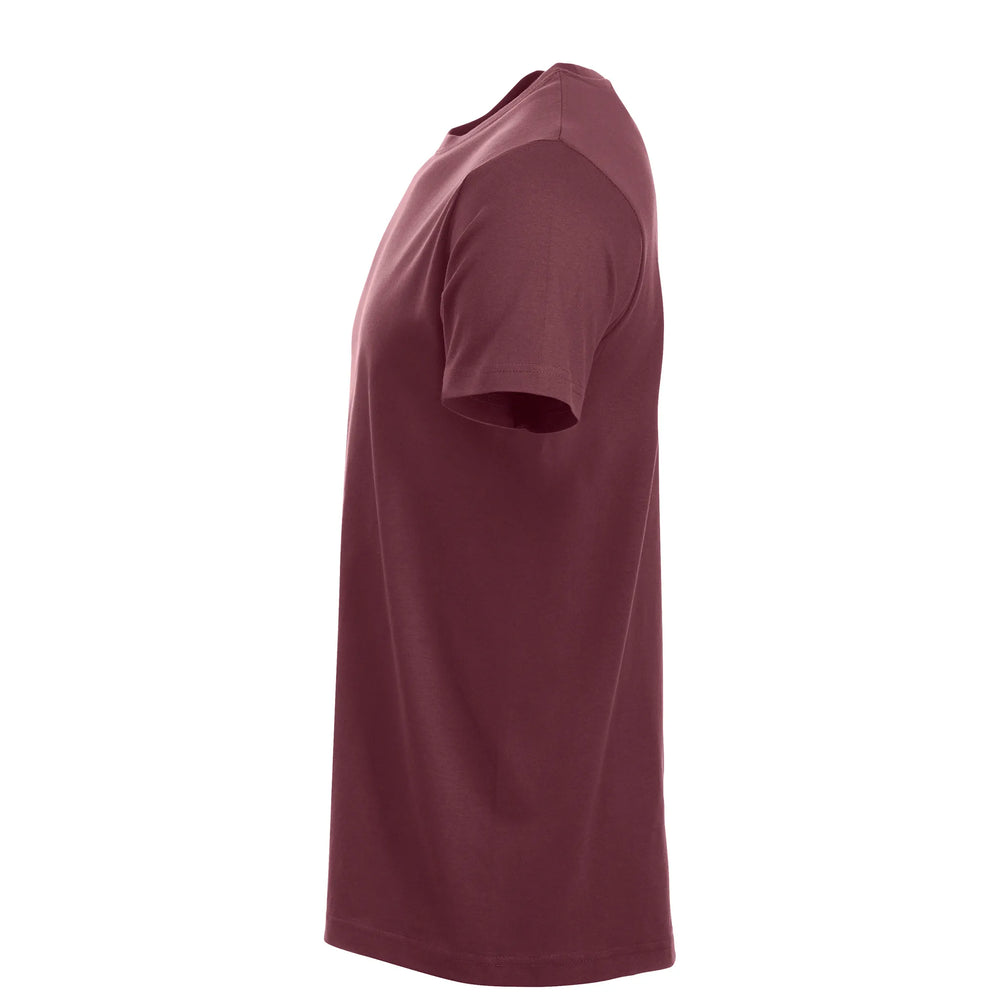 Clique New Classic T-shirt, Bordeauxrood - 26029360