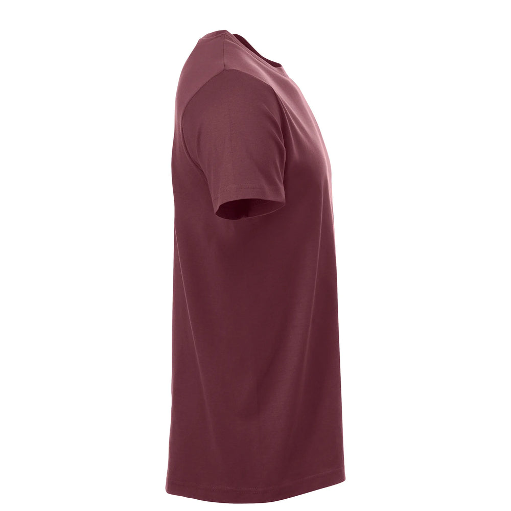 Clique New Classic T-shirt, Bordeauxrood - 26029360