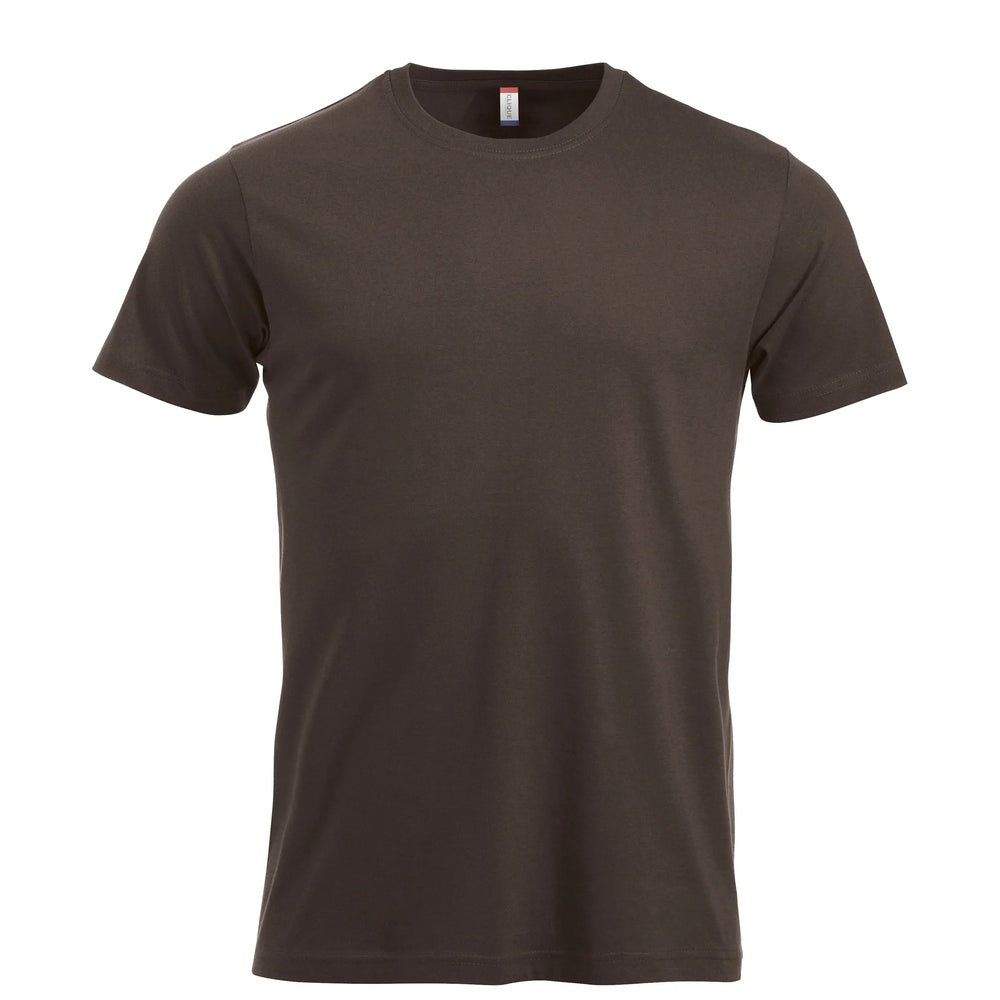 Clique New Classic T-shirt, Donkerbruin - 26029360