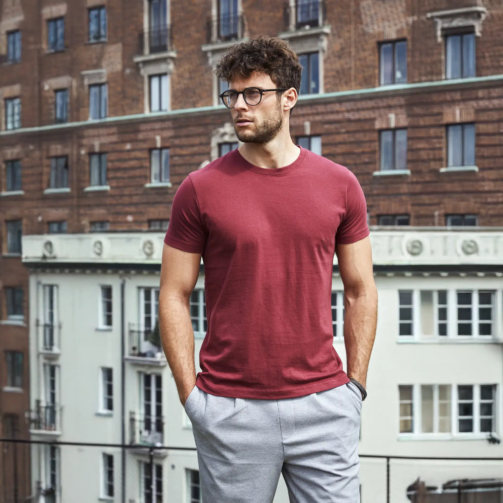 Clique New Classic T-shirt sfeerbeeld, Rood - 26029360