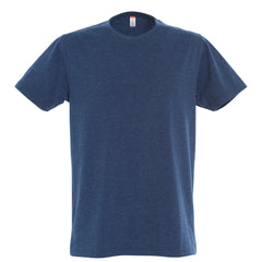 New Classic T-shirts Clique - Melange Blauw
