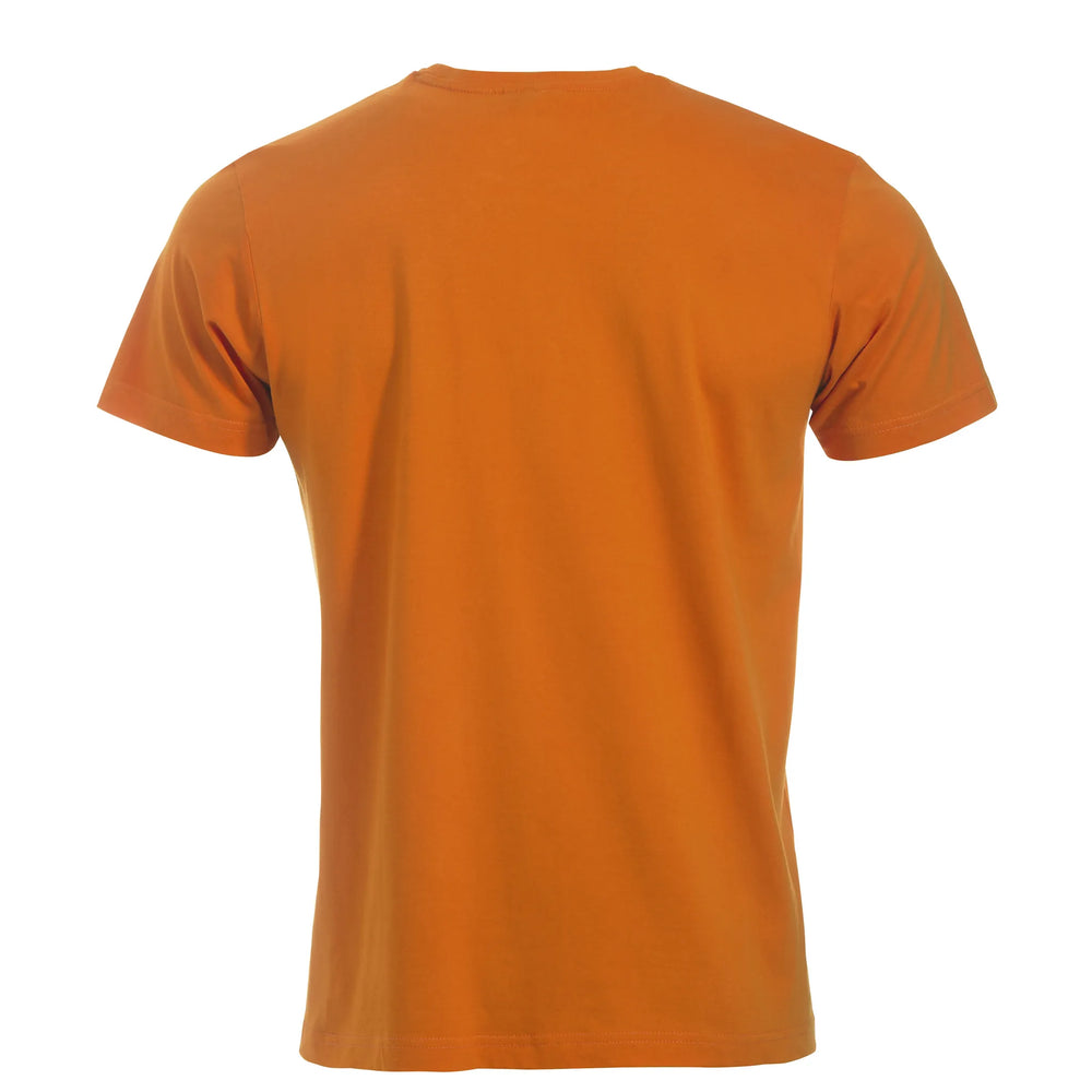 new classic t shirts clique diep oranje achterzijde 26029360