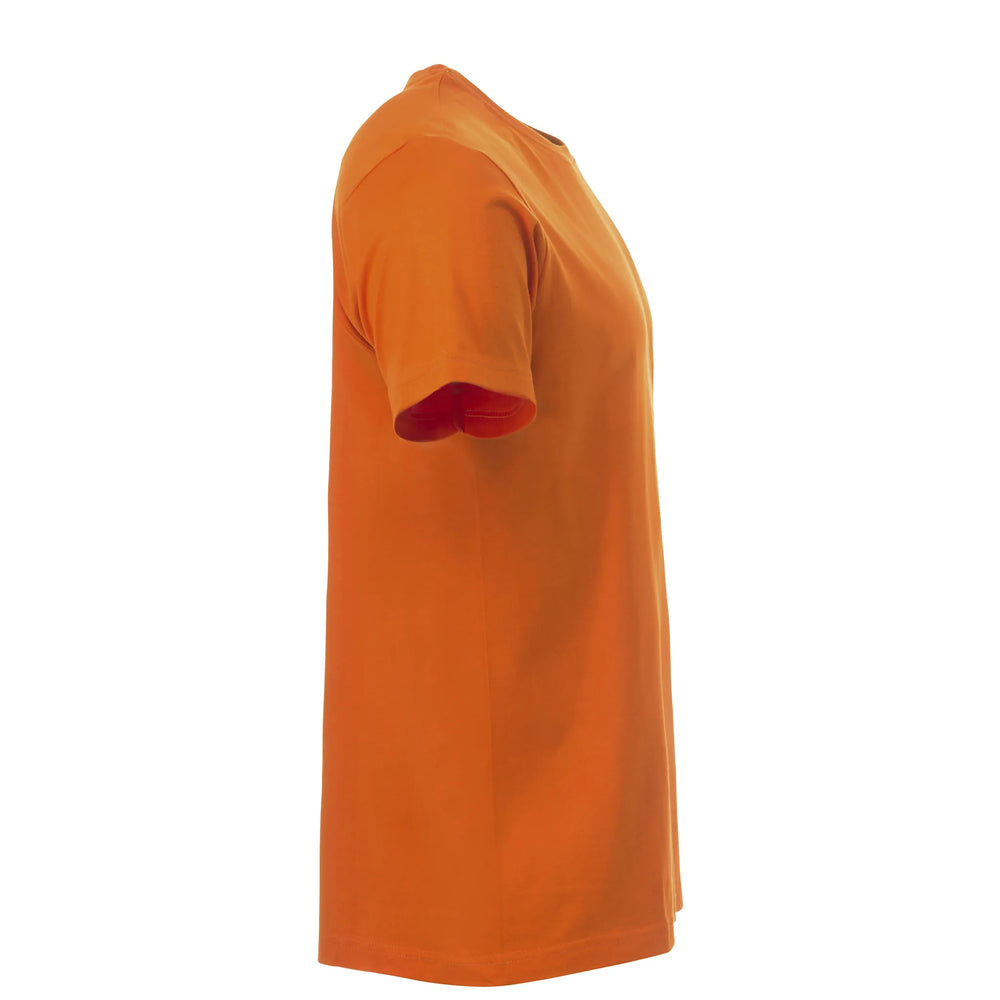 new classic t shirts clique diep oranje rechter mouw 26029360