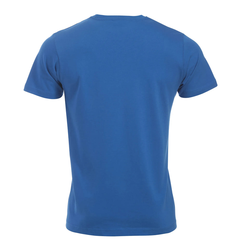 new classic t-shirts clique kobalt blauw achterzijde 26029360
