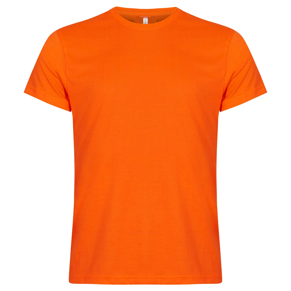 new classic t shirts clique signaal oranje voorzijde 26029360