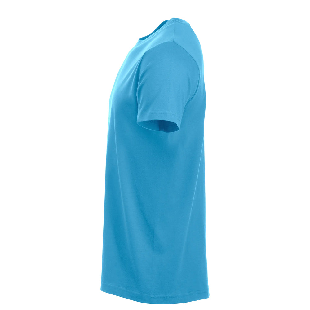 new classic t shirts clique turquoise linker mouw 26029360
