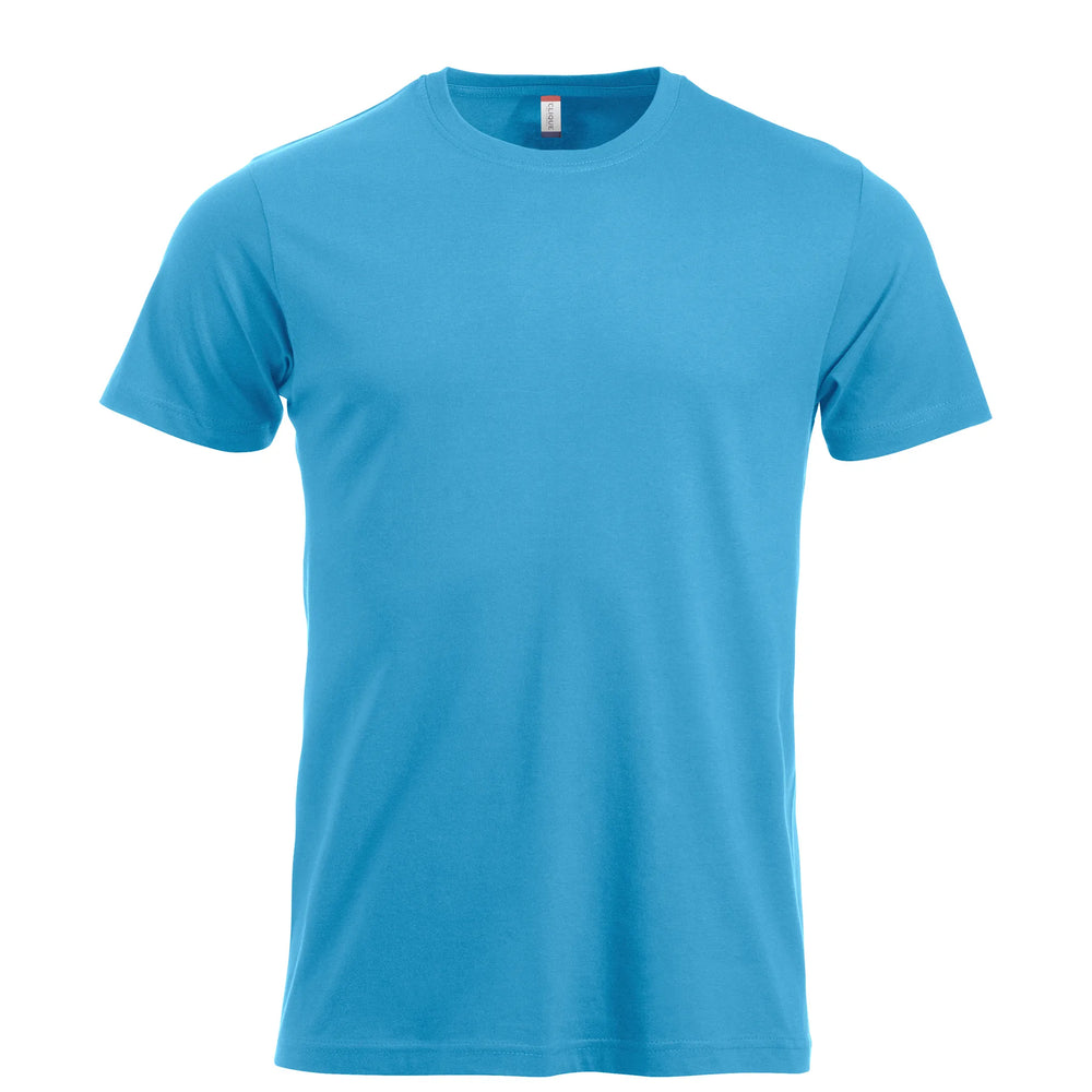 new classic t shirts clique turquoise voorzijde 26029360