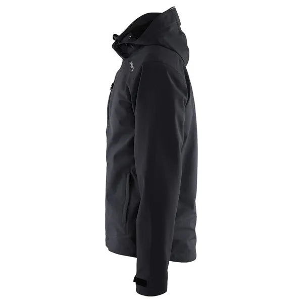 jas softshell drielaags heren zwart linker mouw 261903912