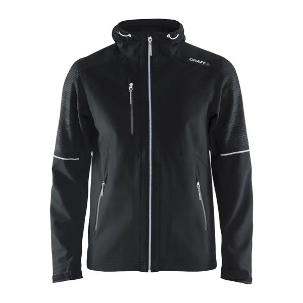 jack softshell heren craft zwart 261905072