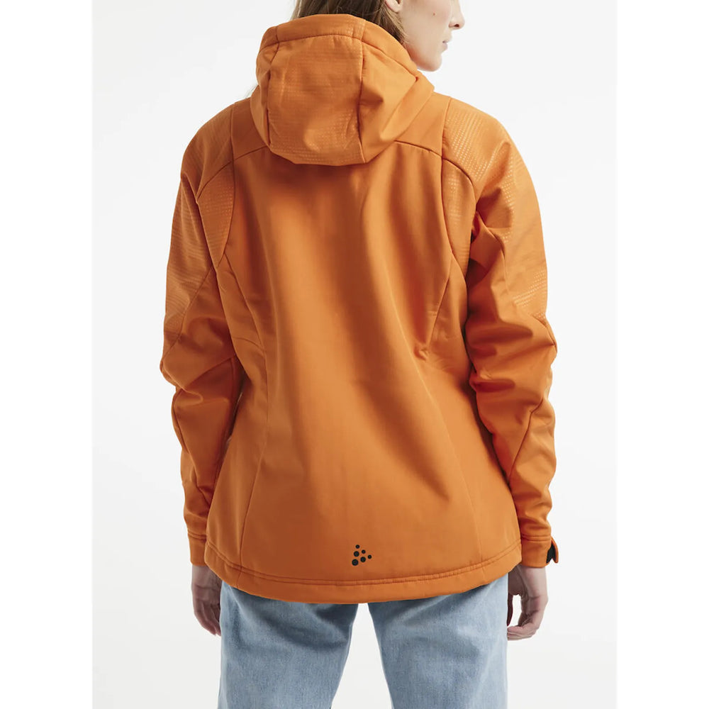 Dames shell jas Craft wind- en waterdicht, Oranje - 261905073